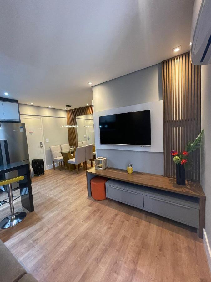 Flat Completo No Gonzaga Santos Uma Quadra Da Praia Екстер'єр фото