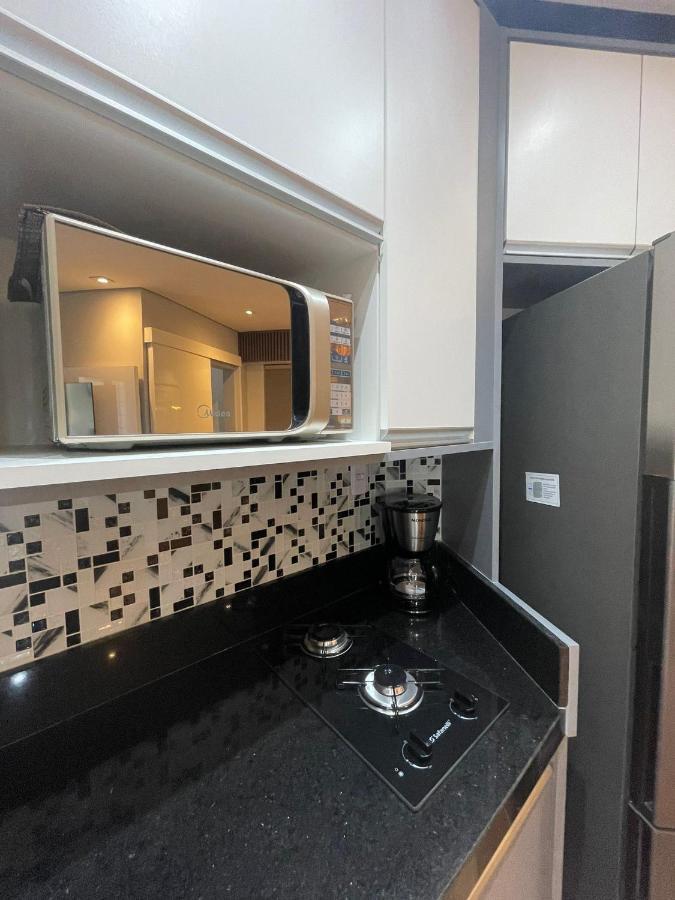 Flat Completo No Gonzaga Santos Uma Quadra Da Praia Екстер'єр фото