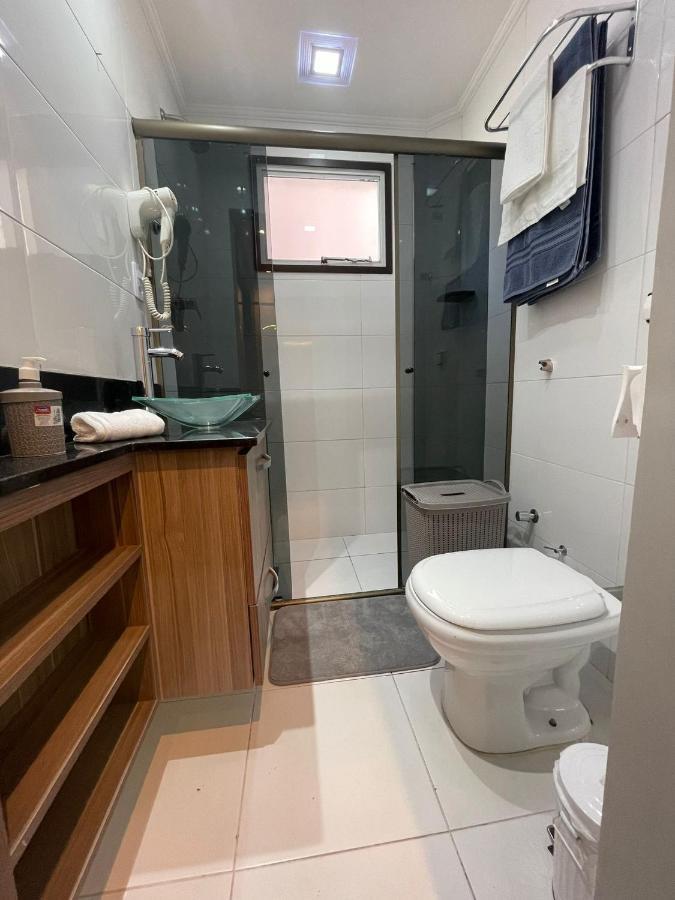 Flat Completo No Gonzaga Santos Uma Quadra Da Praia Екстер'єр фото